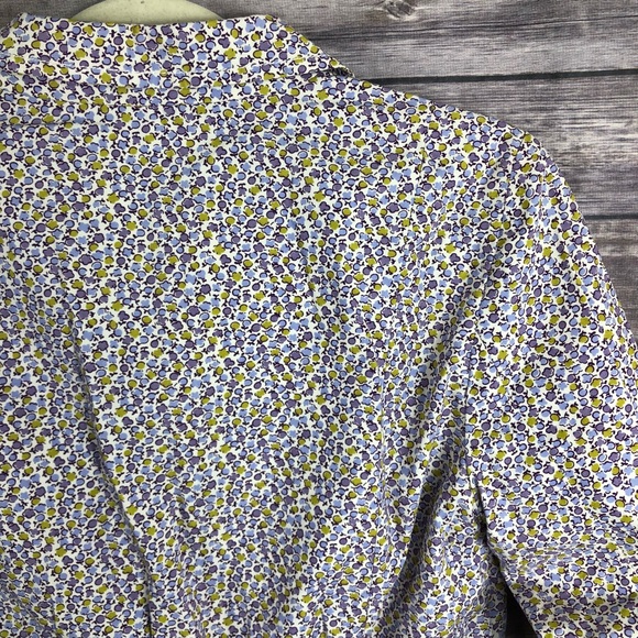 J. Crew Factory floral long sleeve 3 button blazer - Picture 7 of 8